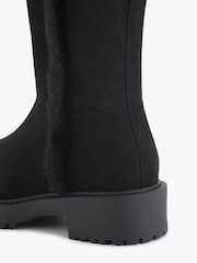 Carvela Black Cosy Long Boots - Image 4 of 4