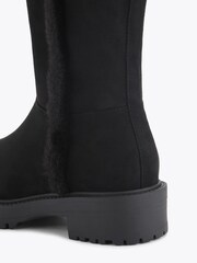 Carvela Black Cosy Long Boots - Image 5 of 5