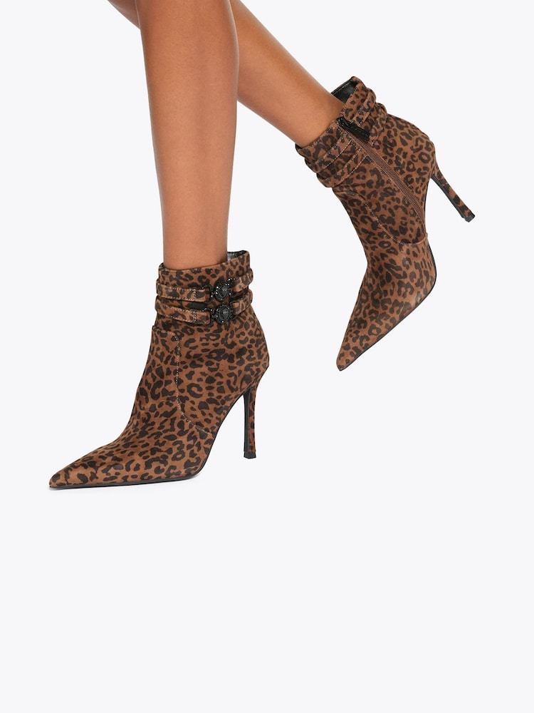 Kurt Geiger London Brown Mansion Ankle Boots - Image 5 of 5