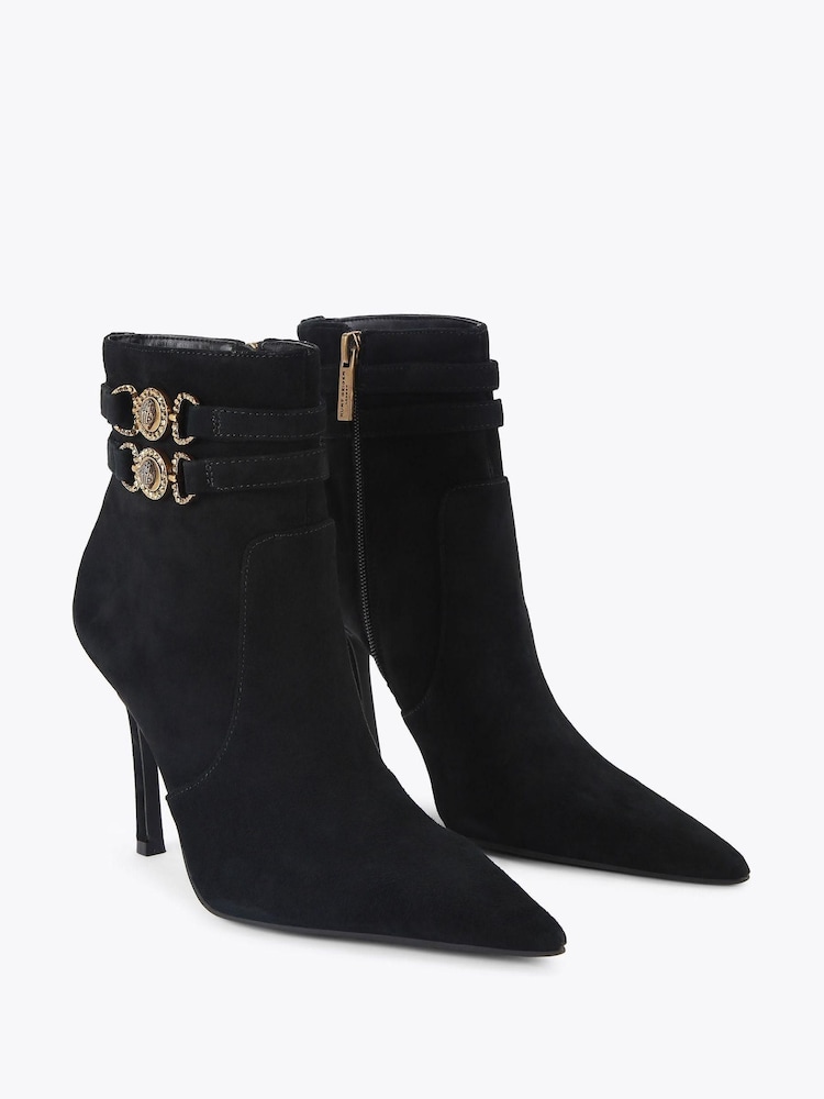 Kurt Geiger London Black Mansion Ankle Boots - Image 2 of 5