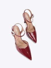 Vermelho - Carvela 2 Part Shoes - Imagem 3 de 5