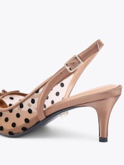 Carvela Brown Positano Sling Low Shoes - Image 5 of 5