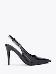 Carvela Black Slingback Shoes - Image 1 of 4