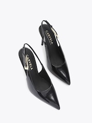 Carvela Black Slingback Shoes - Image 2 of 4