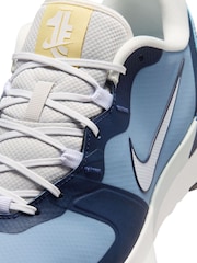 Nike Blue/Yellow Tempo Golf Shoes - Image 6 of 7