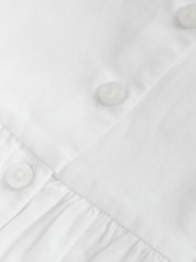 White Lace Woven Baby Romper (0mths-2yrs) - Image 8 of 8