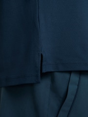 Μπλε Σκούρο/Λευκό - Μπλούζα τένις Nike Court Advantage Dri-FIT - Εικόνα 6 από 6