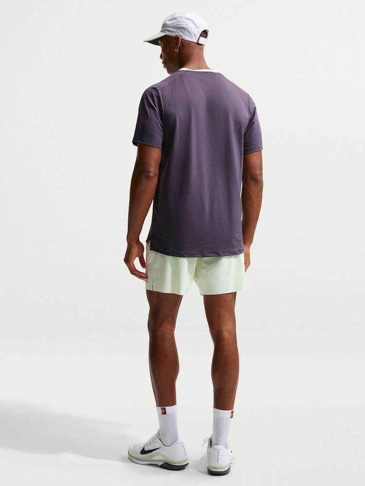 Μωβ - Μπλούζα τένις Nike Court Advantage Dri-FIT - Εικόνα 2 από 5