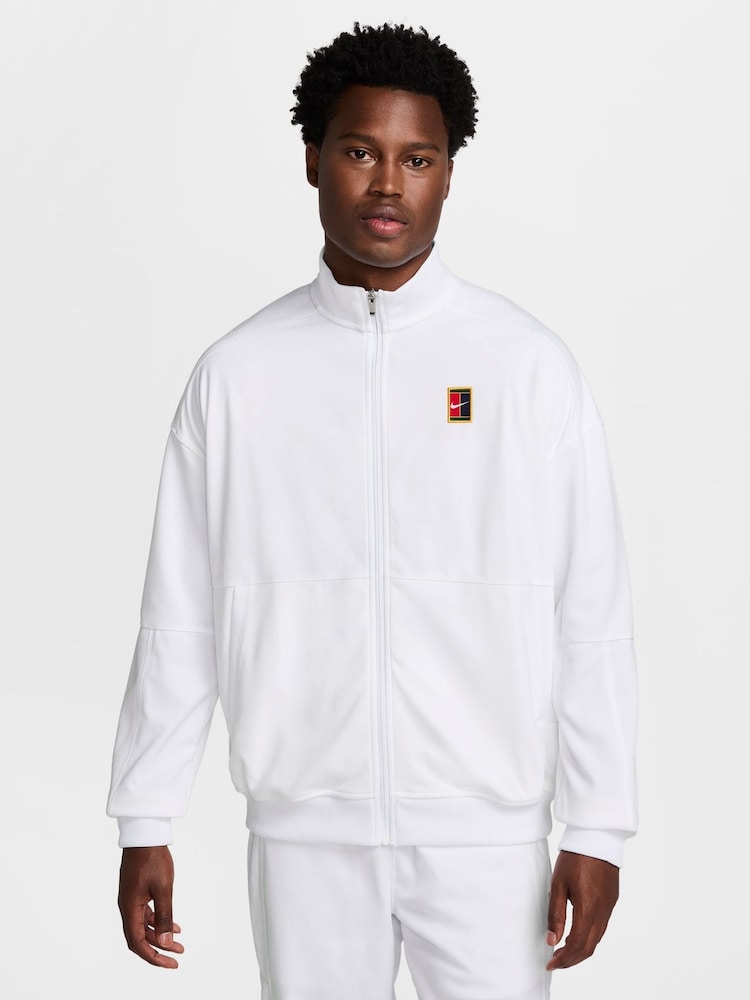 Nike White Court Heritage Tennis Zip Jacket - Image 1 of 6