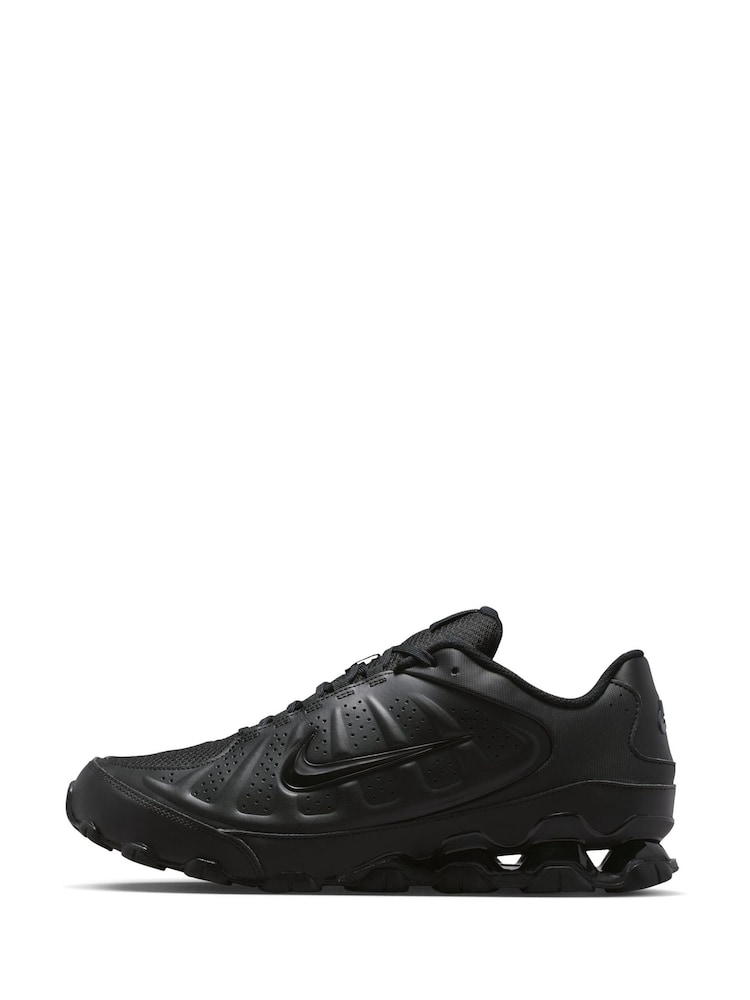 Nike Black/Grey Reax 8 Trainers - Image 2 of 8
