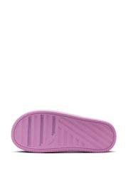 Nike Pink Calm Elevation Slides - Image 4 of 6