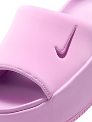 Nike Pink Calm Elevation Slides - Image 6 of 6