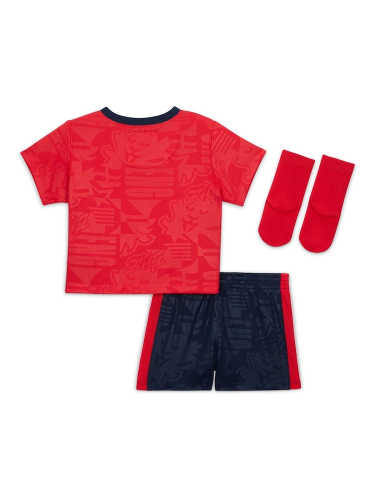 Nike Red England 2026 Stadium Football Kit 3 Piece - Image 2 of 3