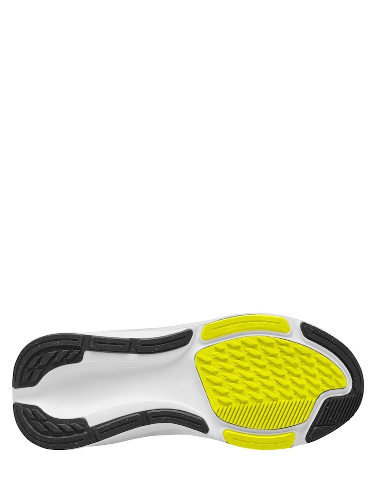 Nike White/Black Yellow Pegasus 42 Road Running Trainers - Image 3 of 3 Nike White/Black Yellow Pegasus 42 Road Running Trainers - Image 3 of 3