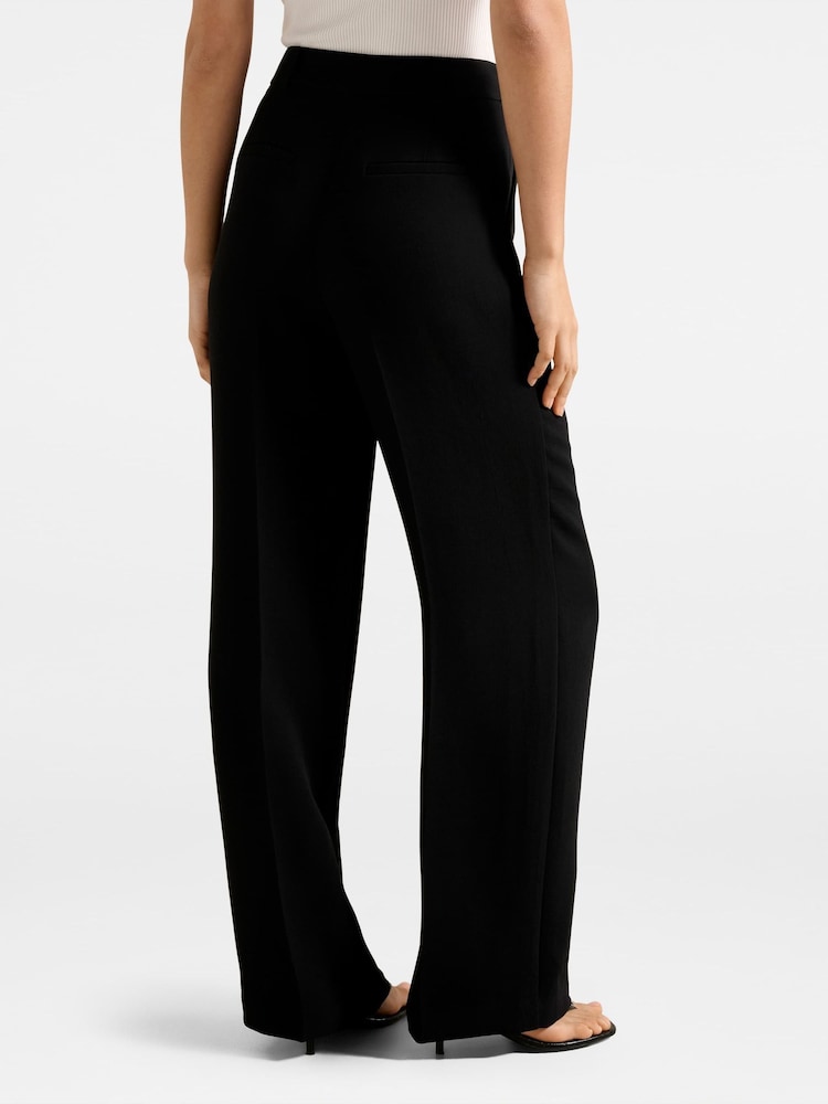 Forever New Black Dahlia Straight Leg Trousers - Image 2 of 5