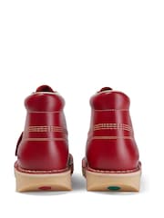 Kickers Red Adult Mens Kick Hi Leather Shoes - Image 4 of 5