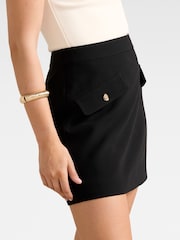 Forever New Black Hazel Pocket Mini Skirt - Image 4 of 5