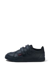 Kickers Black Infant Boys Tovni Twin Vel Leather Shoes - Image 3 of 6