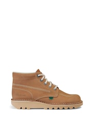 Kickers Brown Adult Mens Kick Hi Nubuck Shoes - Image 1 of 6