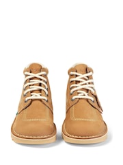 Kickers Brown Adult Mens Kick Hi Nubuck Shoes - Image 4 of 6