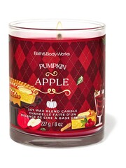 Bath & Body Works Pumpkin Apple Single Wick Candle 227g - Image 1 of 1