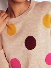 Boden Pink Natasha Novelty Jumper - Image 2 of 5