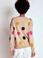 Boden Pink Natasha Novelty Jumper - Image 3 of 5