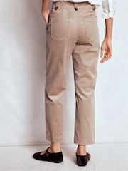 Boden Cream Pimlico Cord Trousers - Image 2 of 6
