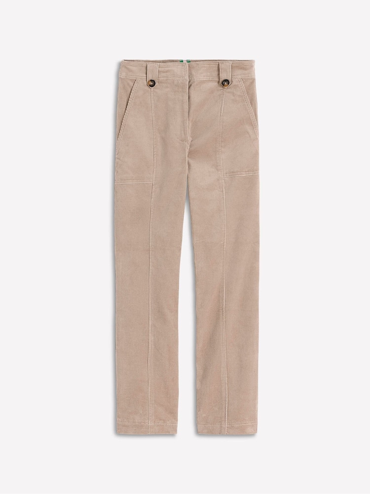 Boden Cream Pimlico Cord Trousers - Image 6 of 6