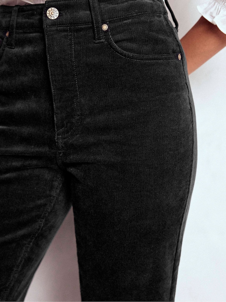 Boden Black 5-Pocket Cord Slim Jeans - Image 2 of 6