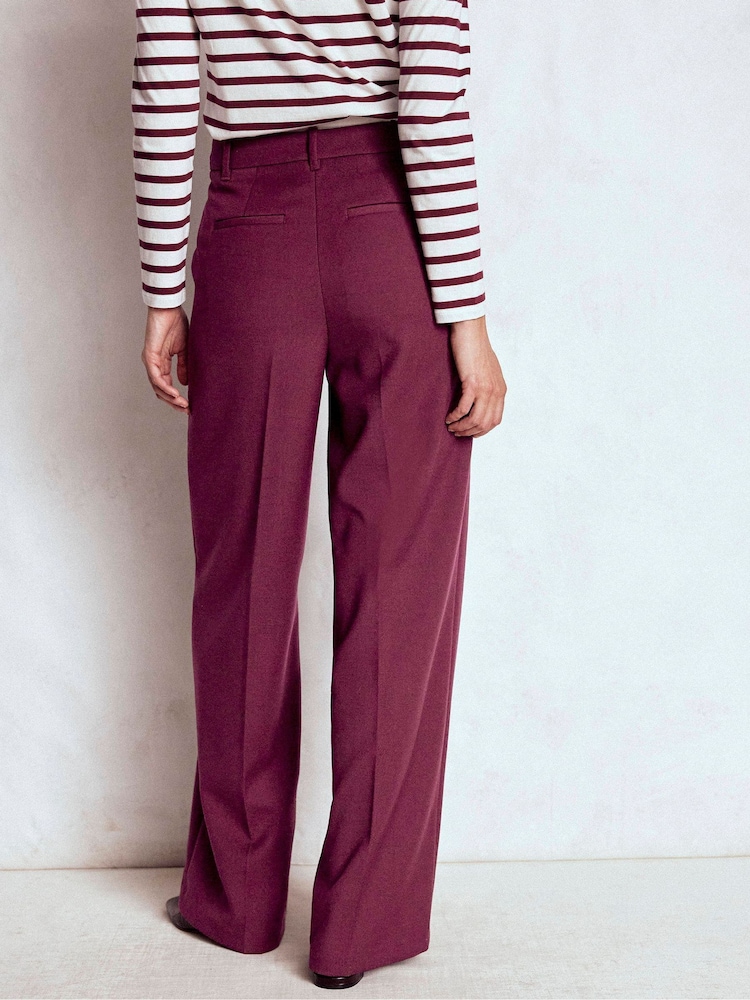 Boden Purple Belgravia Tailored Trousers - Image 2 of 5