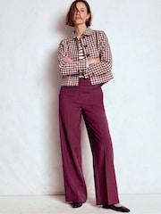 Boden Purple Belgravia Tailored Trousers - Image 3 of 5