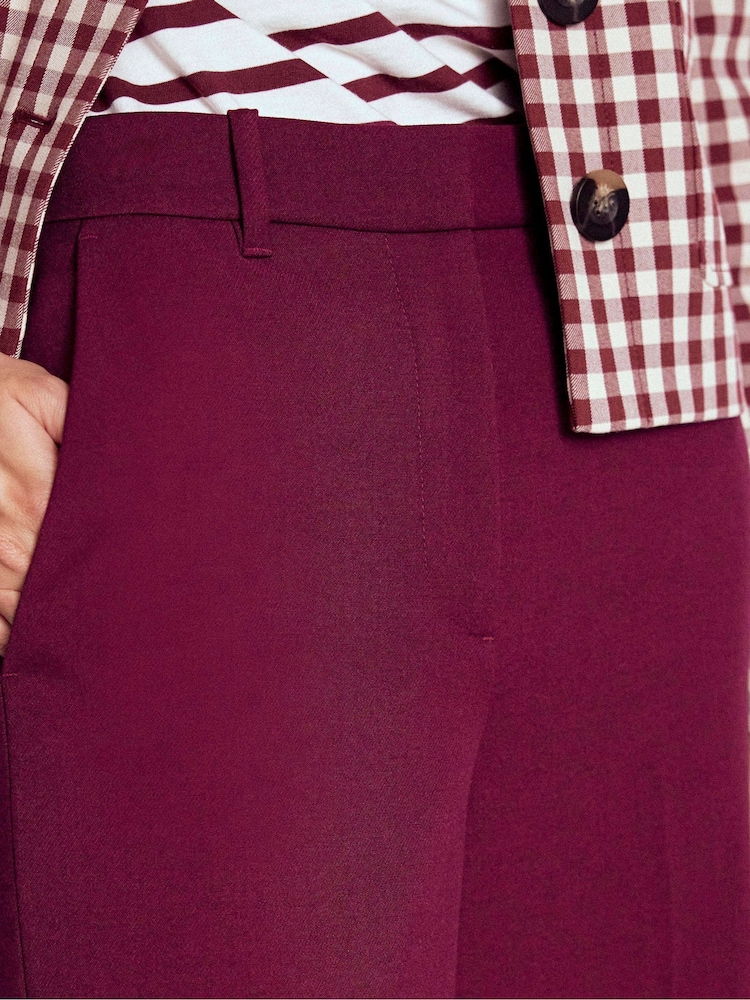 Boden Purple Belgravia Tailored Trousers - Image 5 of 5 Boden Purple Belgravia Tailored Trousers - Image 5 of 5