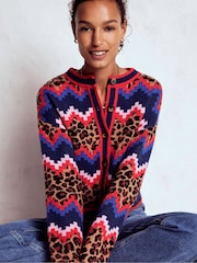 Boden Abi Jacquard Cardigan - Bild 1 von 7