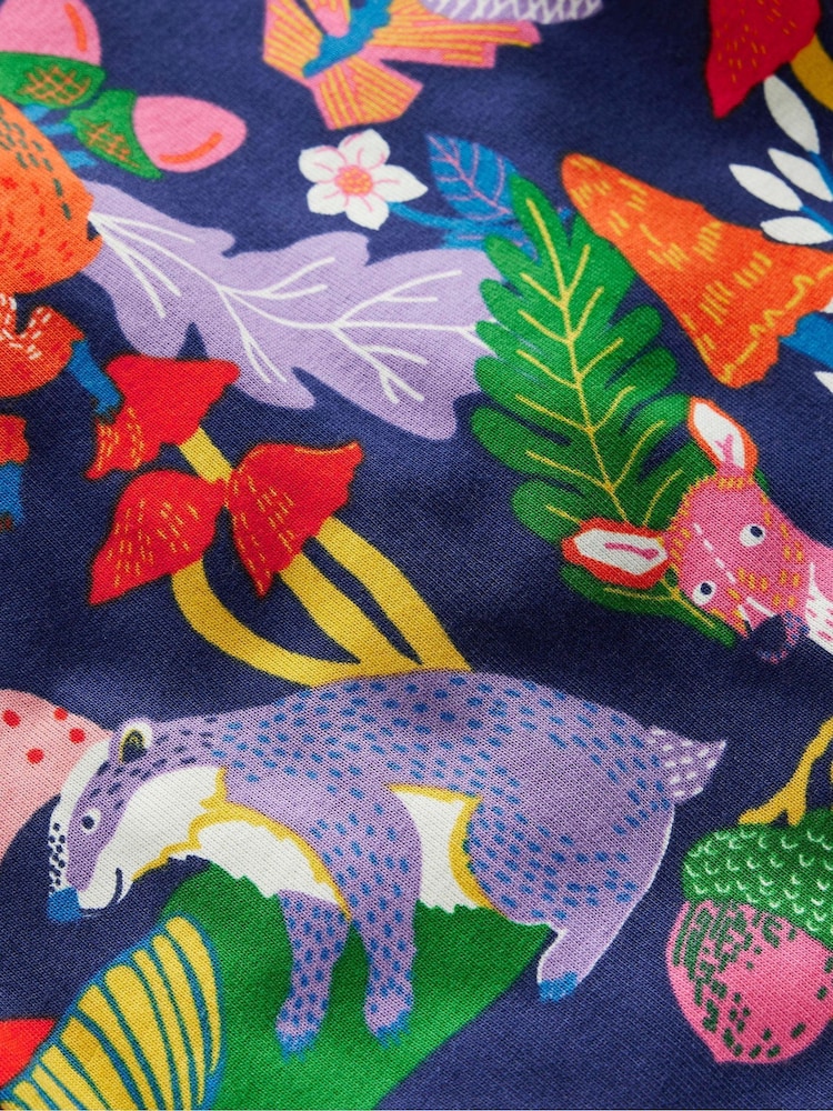 Boden Dark Green Snug Glow-In-The-Dark Pyjamas - Image 3 of 3