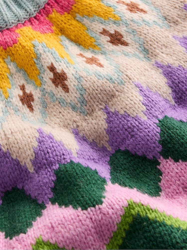 Boden Blue Eleanor Fair Isle Jumper - Image 2 of 2