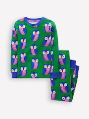 Boden Green Snug Glow-In-The-Dark Pyjamas - Image 1 of 3