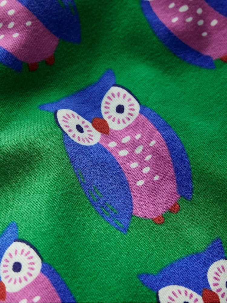 Boden Green Snug Glow-In-The-Dark Pyjamas - Image 3 of 3