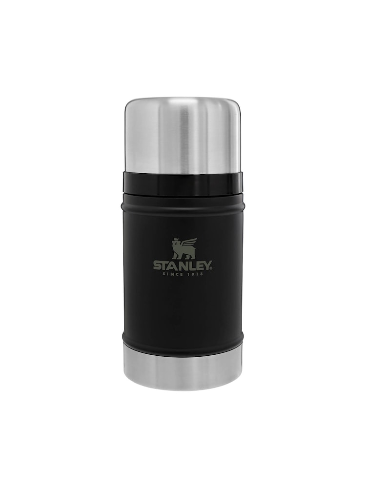 Stanley Matte Black Pebble Legendary Food Jar 0.7L - Image 1 of 2 Stanley Matte Black Pebble Legendary Food Jar 0.7L - Image 1 of 2