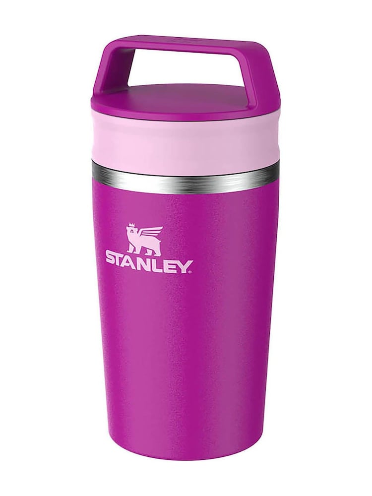 Stanley Violet Blossom Cafe-To-Go Travel Mug 0.35L - Image 2 of 3 Stanley Violet Blossom Cafe-To-Go Travel Mug 0.35L - Image 2 of 3