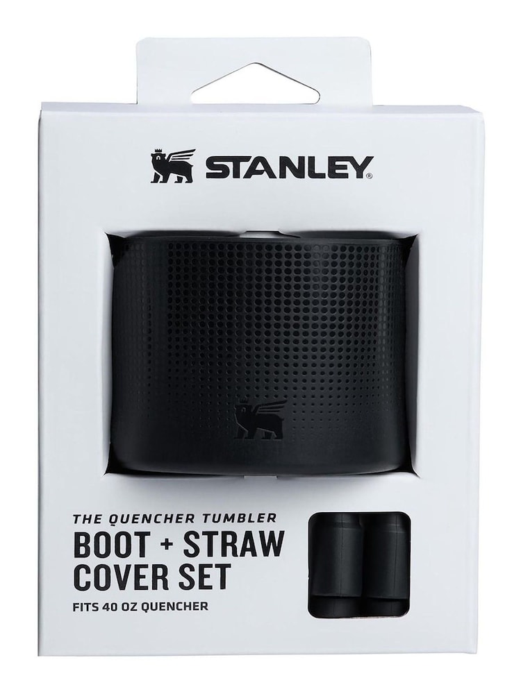 Stanley Black Quencher Boot + Straw Topper Set 1.18L - Image 1 of 1 Stanley Black Quencher Boot + Straw Topper Set 1.18L - Image 1 of 1