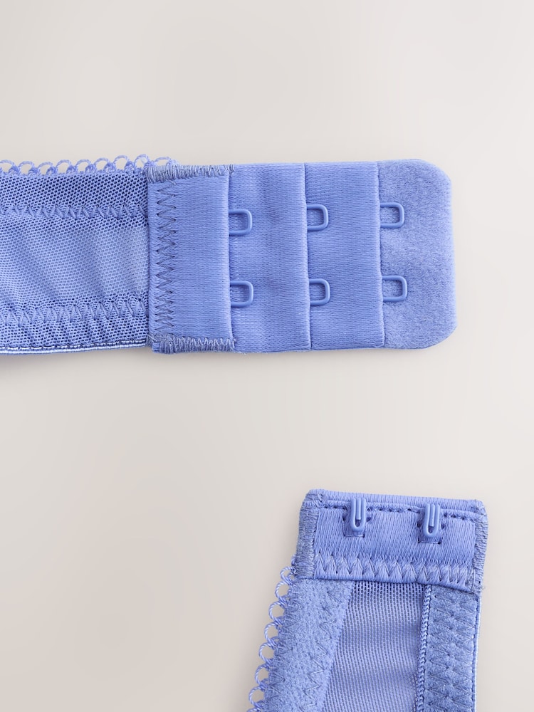 Mauve/pêche/bleu - Lot de 3 soutiens-gorge en dentelle (E76841) - Image 11 de 11