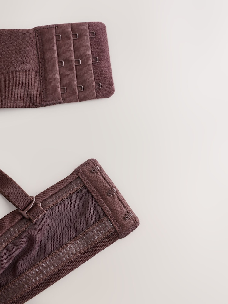 Chocolate Brown/Cream Seamless Multiway Bras 2 Pack - Image 9 of 9