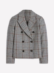 Boden Grey Boxy Double Breasted Blazer - Image 6 of 6