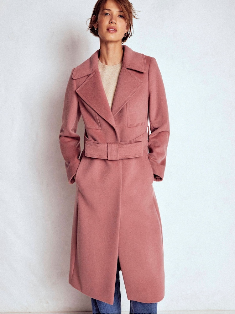 Boden Bow Front Coat - Imagem 1 de 6