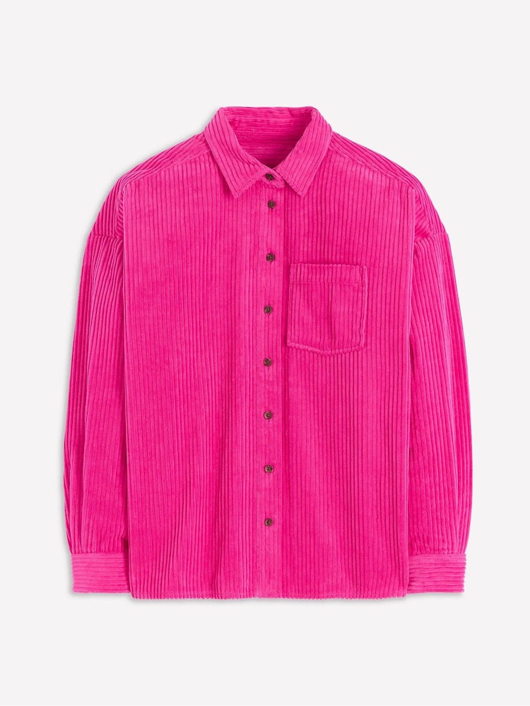 Boden Pink Cord Overshirt - Image 6 of 6 Boden Pink Cord Overshirt - Image 6 of 6