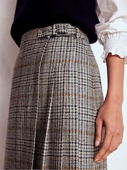 Boden Blue Helen Wool Kilt Skirt - Image 2 of 7