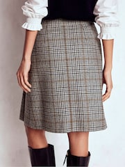Boden Blue Helen Wool Kilt Skirt - Image 3 of 7
