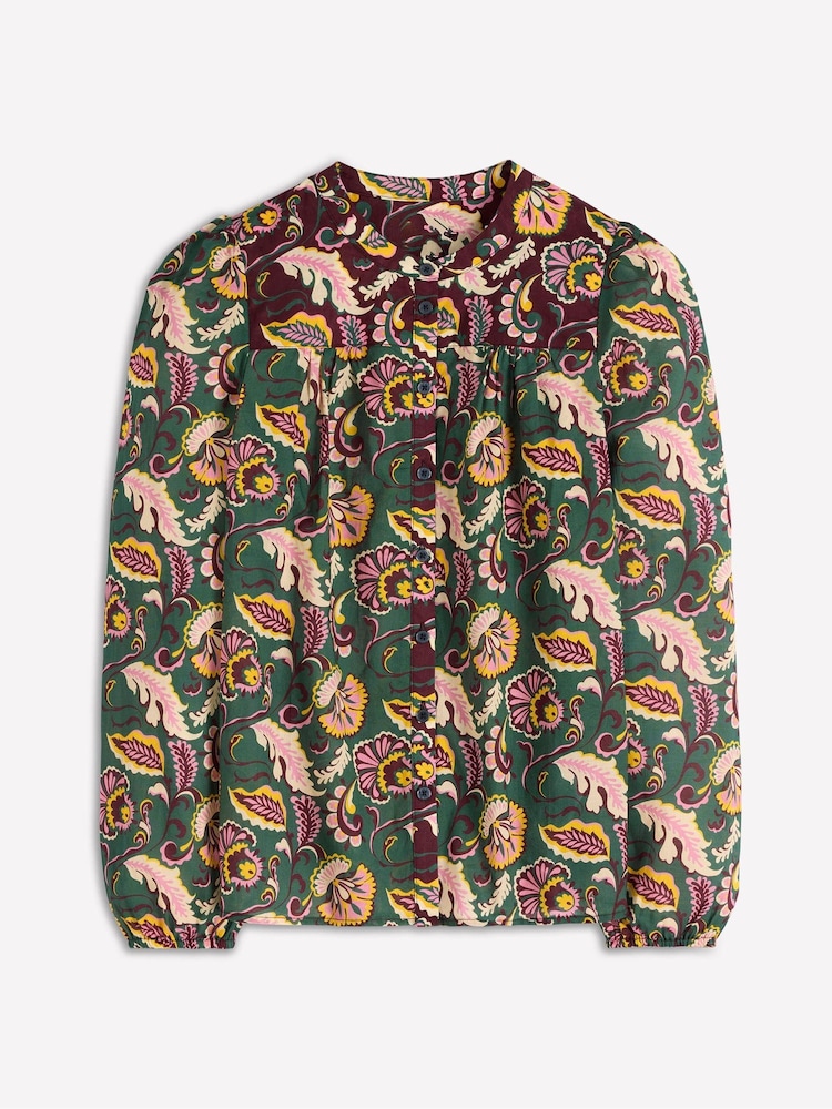 Boden Green Corrine Cotton Top - Image 5 of 5