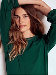 Boden Flo Trim Detail Top - Imagem 1 de 5